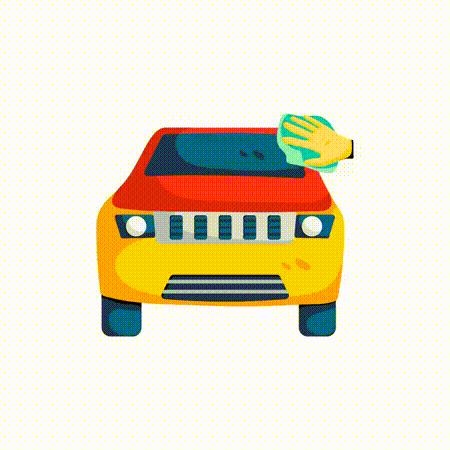Car buffing animation